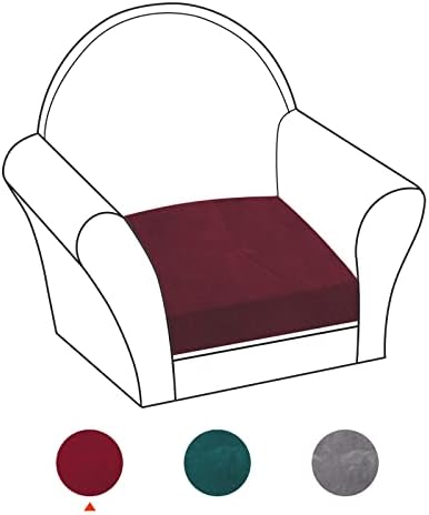 Chair Sofa Slipcover, Sofa Cushion Cover, Super Stretch Sofa Covers for Living Room Furniture Protector (1 Seater , Grey)