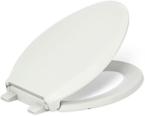 Miniatura 58 de KOHLER 4636-RL-0 Cachet ReadyLatch Asiento de inodoro alargado de cierre silencioso, color blanco