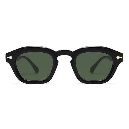 Small Retro Square Sunglasses for Women Mens Rectangle Sunnies AP3680
