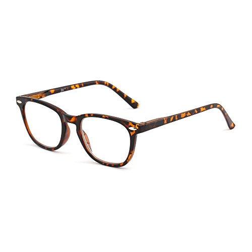 Get Discount Offer Retro Reading Glasses Spring Hinge Tortoiseshell Eyeglasses Readers Men Women Eyewear for Reading +1.25