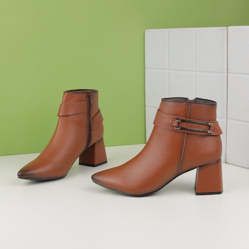 Image of Mochi Women Faux Leather Classic & Trendy Boot