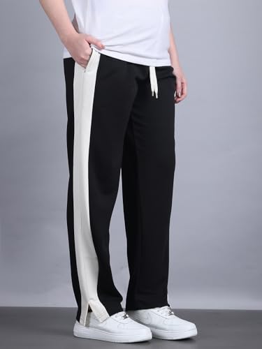 Image of Mack Jonney Colorblock| Relaxed Fit | Cotton Trackpant for Women-M53
