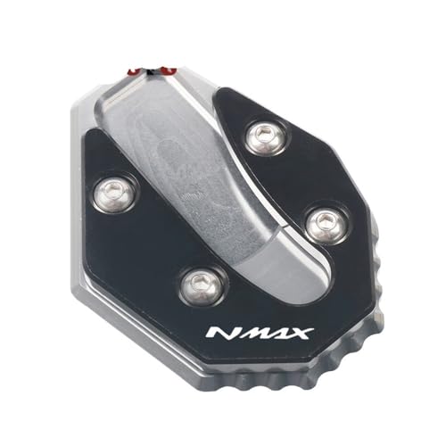 Plaque d'extension béquille moto NMAX 125 155 support de stationnement noir