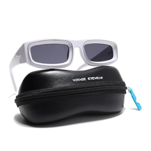 Image of Voyage UV Protected Rectangle Sunglasses for Men & Women