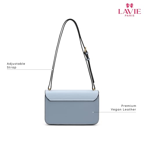 Image of LAVIE PARIS Women's Camelia 3 Compartment Flap Crossbody Sling Bag | Ladies Purse Handbag | Gift for Women