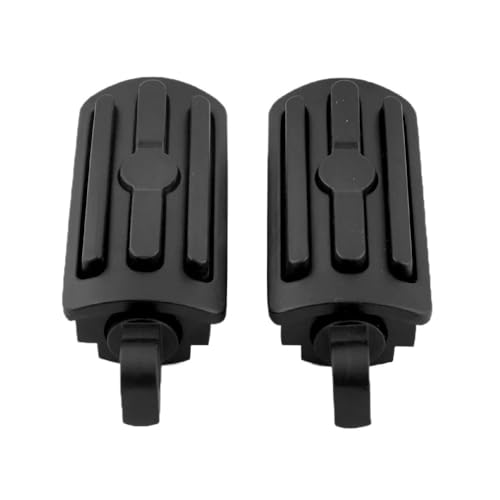 Repose-pieds Arrière Passager Antidérapants en Aluminium pour Dyna Fat Bob et Moto Touring