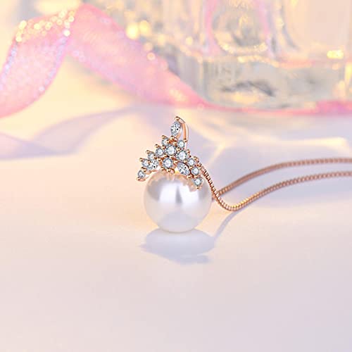 Collier perles tendance argent 925 pour mariage et fête