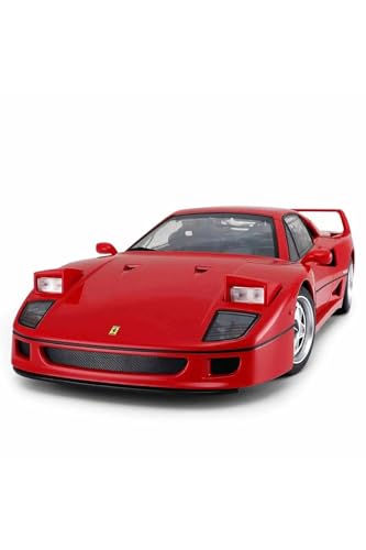 Image of Radio Remote Control 1 /14 Scale Car F40 RC Model Car w /Front Light Controller Open /Close (Red)