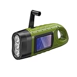 2. Prend en charge la production d'énergie à manivelle et l'alimentation solaire, rechargez l'appareil à tout moment et n'importe où.