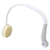 Lange Badebürste mit Gebogenem Rücken, Duschbürstenschrubber mit Weichen Borsten, Rückenschrubber mit Langem Griff für ältere Menschen, Geeignet für den Nass- oder Trockengebrauch