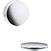 KOHLER K-T37392-CP PureFlo Cable Bath Drain Trim with Contemporary Rotary Turn Handle, Polished Chrome