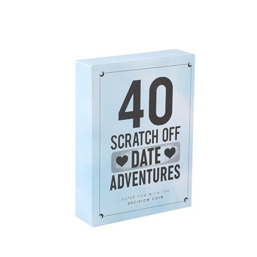 Image of Romantic and Fun Scratch Off Date Adventure Ideas for Her, Him, Girlfriend, Boyfriend, Wife, or Husband - Perfect for Date Night, Special Couples Gift for Birthdays,Anniversaries,Valentine's day