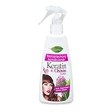 Bione Bio Haarspray mit Keratin & Chinin & Coffein ohne Mineralöl, Silikone, Parabene - 260 ml!