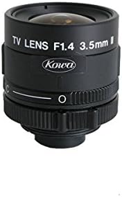 Kowa LM4NCR 1/2" 3.5mm F1.4 Manual Iris C-Mount Lens