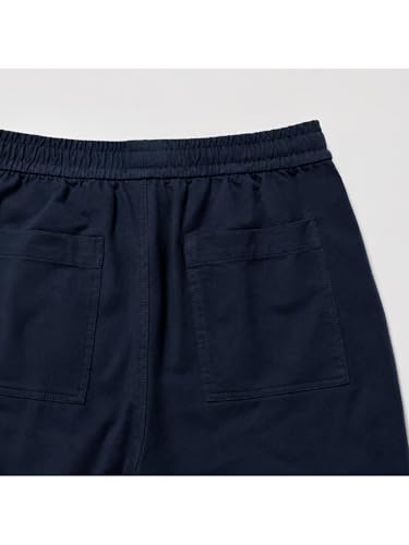 Image of Alan Jones Clothing Mens Washed Jersey Cotton Ankle Pants | Soft Stretch Jersey Cotton | Elastic Waist with Drawstring