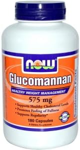 海外直送品 ナウフーズ グルコマンナン 575mg 180カプセル Now Foods 食物繊維 Amazon