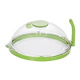 Microwave Food Cover - Kitchen Splash Guard | Vented Heat Resistant Dome for Even Heating, Microwave Plate Lid for Clean Cooking, Food Protection Accessory, Daily Meal Prep