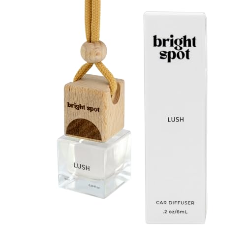 Image of Car Air Freshener - Premium Car Hanging Air Freshener, Long-Lasting Fragrance for Auto and Home (0.2 Fl Oz (Pack of 1), Lush - Cardamon, Iris, Cucumer, Sandalwood)