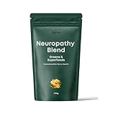 The Nerve Brand Neuropathy Superfood Blend, Greens Powder with R Alpha Lipoic Acid & Lions Mane for Nerve Support, Sunshine Orange, 30 Servings
