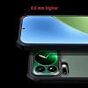 Funda a prueba de caídas para Xiaomi 17Pro Max/17/17Pro, protección contra golpes con airbag en cuatro esquinas, acabado mate anti-amarillento (17) negro 8