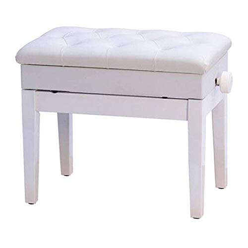 Klavierbank Stilvolles Design Verstellbare Leder Ergonomische Tastatur Bequemer Sitz Bequemer versteckter Stauraum