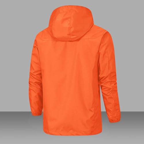 Chaqueta impermeable ligera para mujer transpirable de senderismo al aire libre 3