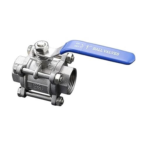 Válvula de bola de 1 pulgada acero inoxidable 304 para riego y agua potable 4