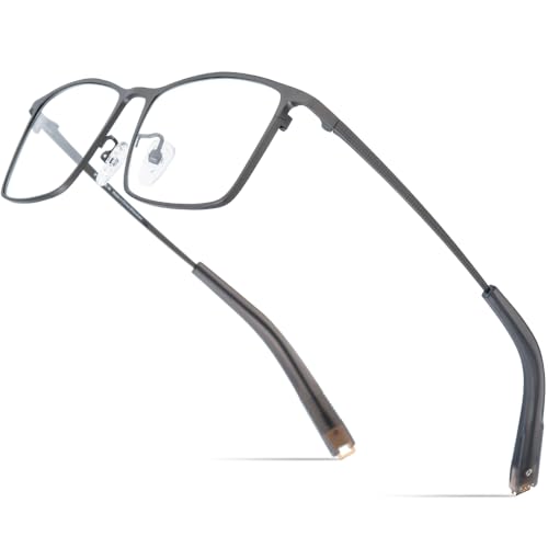Image of FONEX Pure Titanium Glasses Frame Men Square Eyeglasses Optical Eyewear F8827