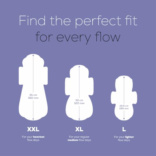 Image of Flawsome L Size Sanitary Pads for GIrls and Women | Rash Free Pad | Ultra Soft Pads | 100% Organic Cotton | (Pack of 10-L)
