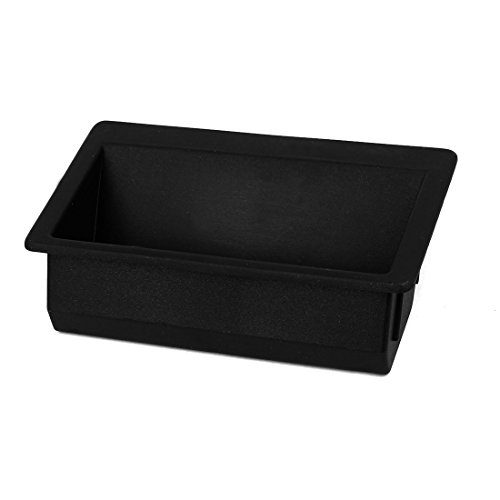 Aexit 110Mmx63Mmx27Mm Plastic Interior & Closet Doors Rectangle Shape Recessed Flush Pull Sliding & Pocket Doors Handle Puller #TOP4