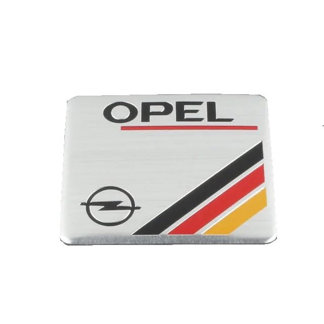 Car Stickers for Opel Adam Astra Antara Corsa Crossland Mokka Combo Cascada, Suitable for Car Interior and Exterior Decoration 3D Letters Self-Adhesive Stickers,C