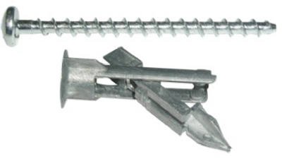 Hillman Fasteners 41444 10 Pack, Drill Toggles With No. 6 x 2 in. Screws - Pack Of 5