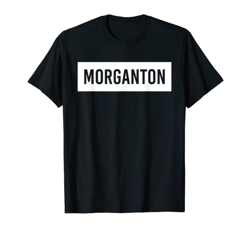 Morganton NC Caroline du Nord drôle City Home Roots Cadeau USA T-Shirt