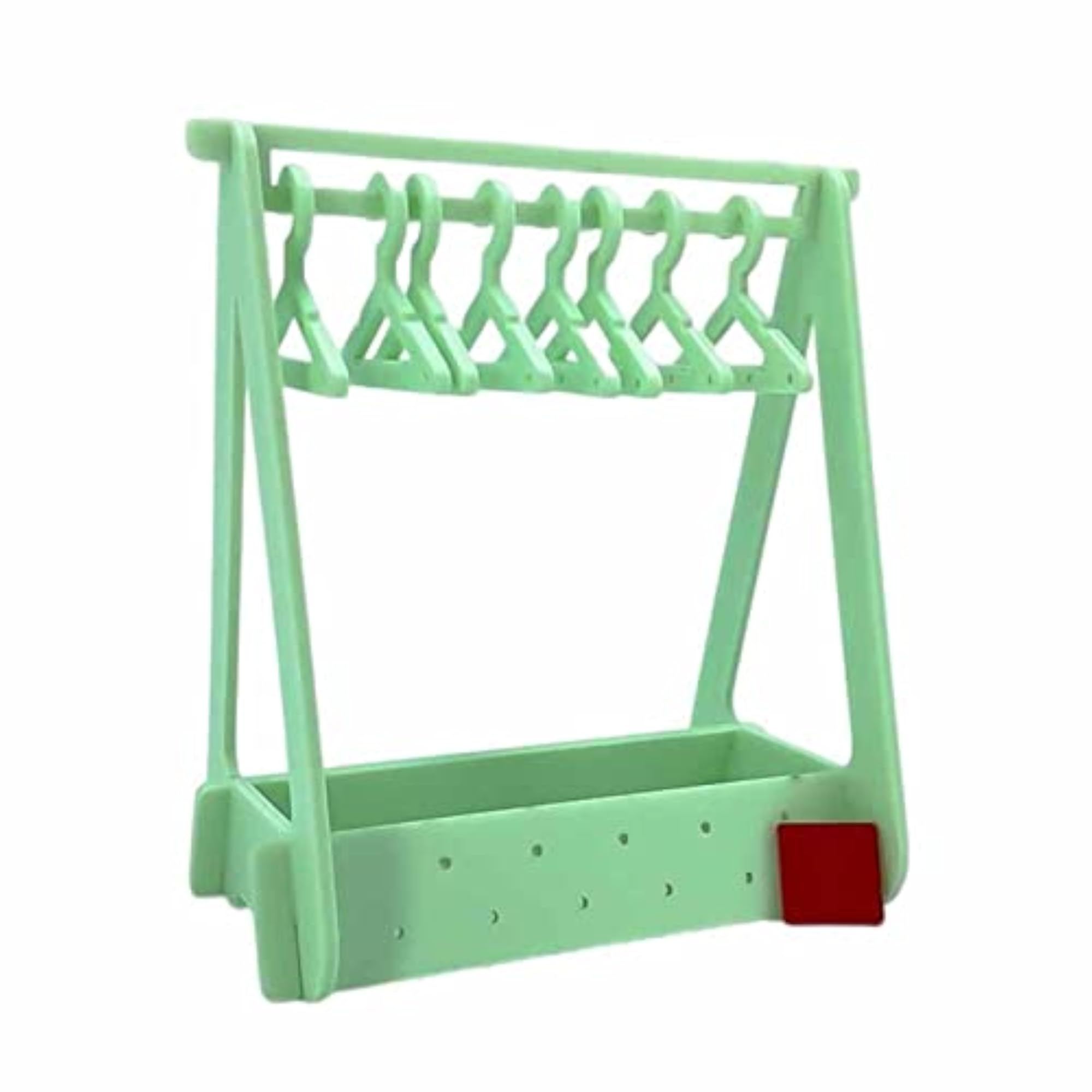 Creative Earring Display Stand for Hook Earrings, Green