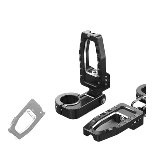 Support repose-pied de pare-chocs orientable pour Electra Glide - 4