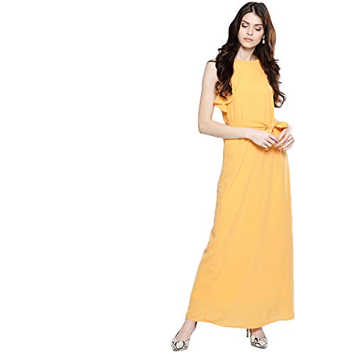 Image of Harpa Shoulder Straps Without Sleeves Dress