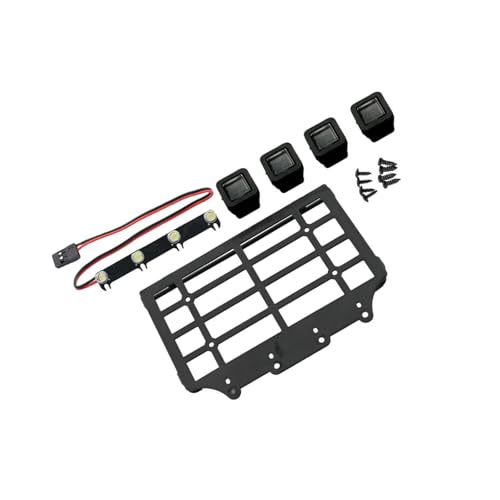 Accessoire en métal pour modélisme 1/12 et rampe lumineuse haut de gamme
