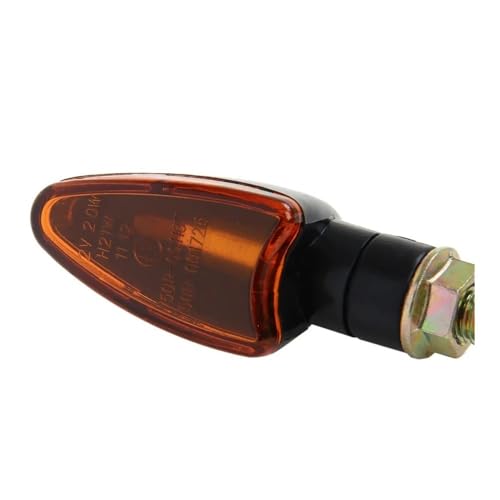 Intermitentes de moto para rutas seguras luz trasera de giro universal 12V pack de 2 lámparas 3
