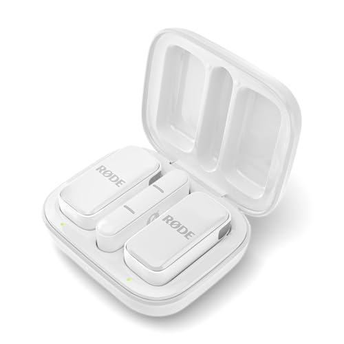 Rode systeme de microphone sans fil micro sans fil USB-C blanc adaptateur micro main - 3