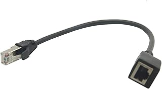 YinXiong (2-Pack) CAT5E RJ45 Male to Female 30CM Length Cable