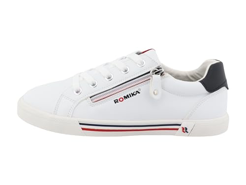 Romika 74r0052001, Zapatillas Mujer, Blanco, 38 EU