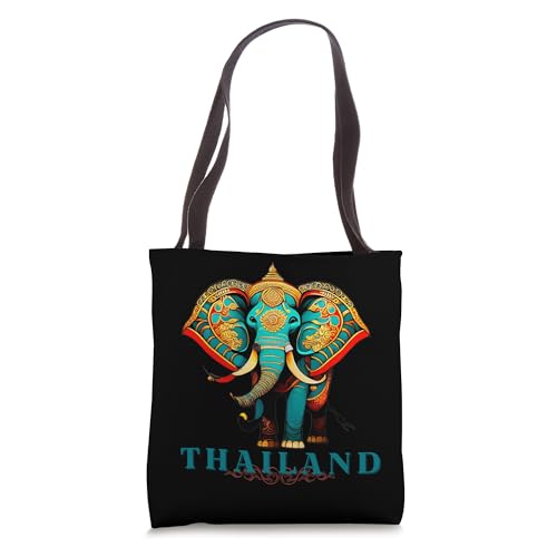 Thailand Elephant Chang Thai Tote Bag