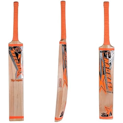 Kashmir Willow Leather Ball Cricket Bat, Exclusive Cricket Bat for Adult Full Size with Free Best Bat Cover & Protection Sheet