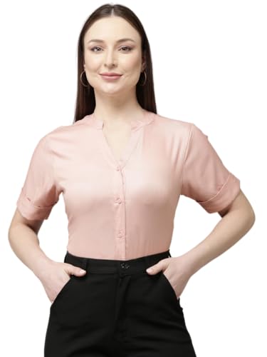 Chemise en sergé de viscose unie femme Style Quotient casual