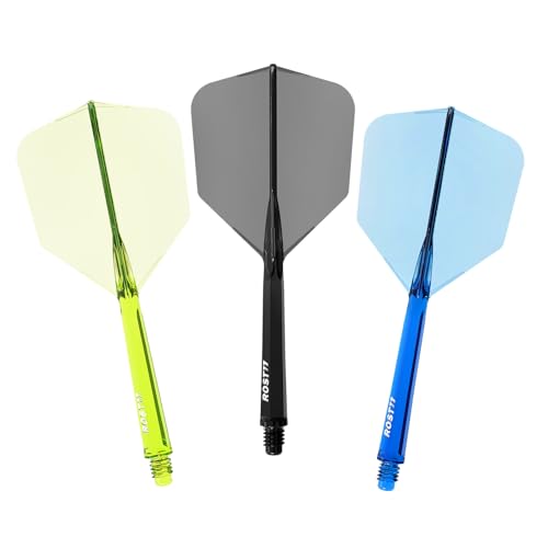 Image of CUESOUL ROST 77 Integrated Dart Shaft and Flight Big Wing Shape,Set of 3