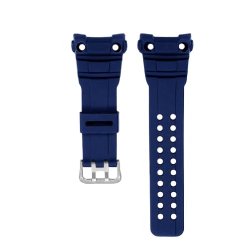 Correa de repuesto para GWN-1000 resina negra modelo 5371 pulsera de goma ajustable para hombre