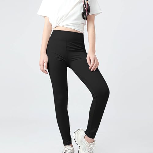 Leggings for Girls Fashion Kids Yoga Pants High Waist Bottoms Cute Athletic Outfits Winter Warm Teen Girl Clothes2