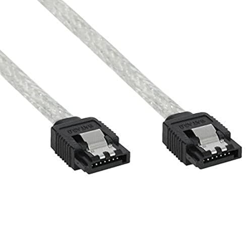 Cable SATA 6Gb/s redondo con pestillo 0.5 m