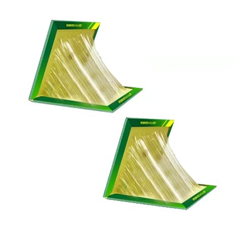 Book Sticky Insect Trap Gum pad, Yellow, 6.5 x 8 Inch, Large Size, Use in Kitchen, Garden & Agriculture (Pack of 2)-image-26