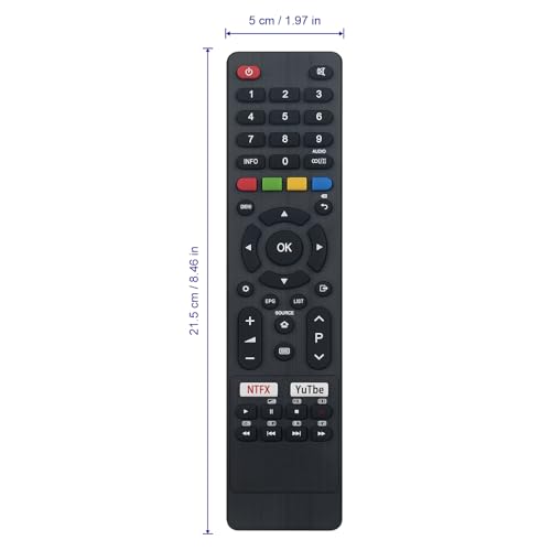 Télécommande JVC RM-C3349 RM-C3354 RM-C3348 compatible BAUHN 4K Smart TV - 5